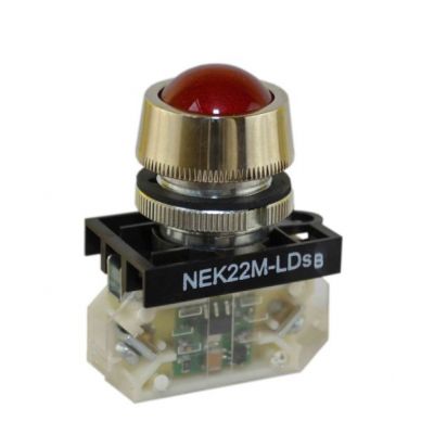 Lampka NEK22MLDS 24-230V czerwona (W0-LDU1-NEK22MLDS C)